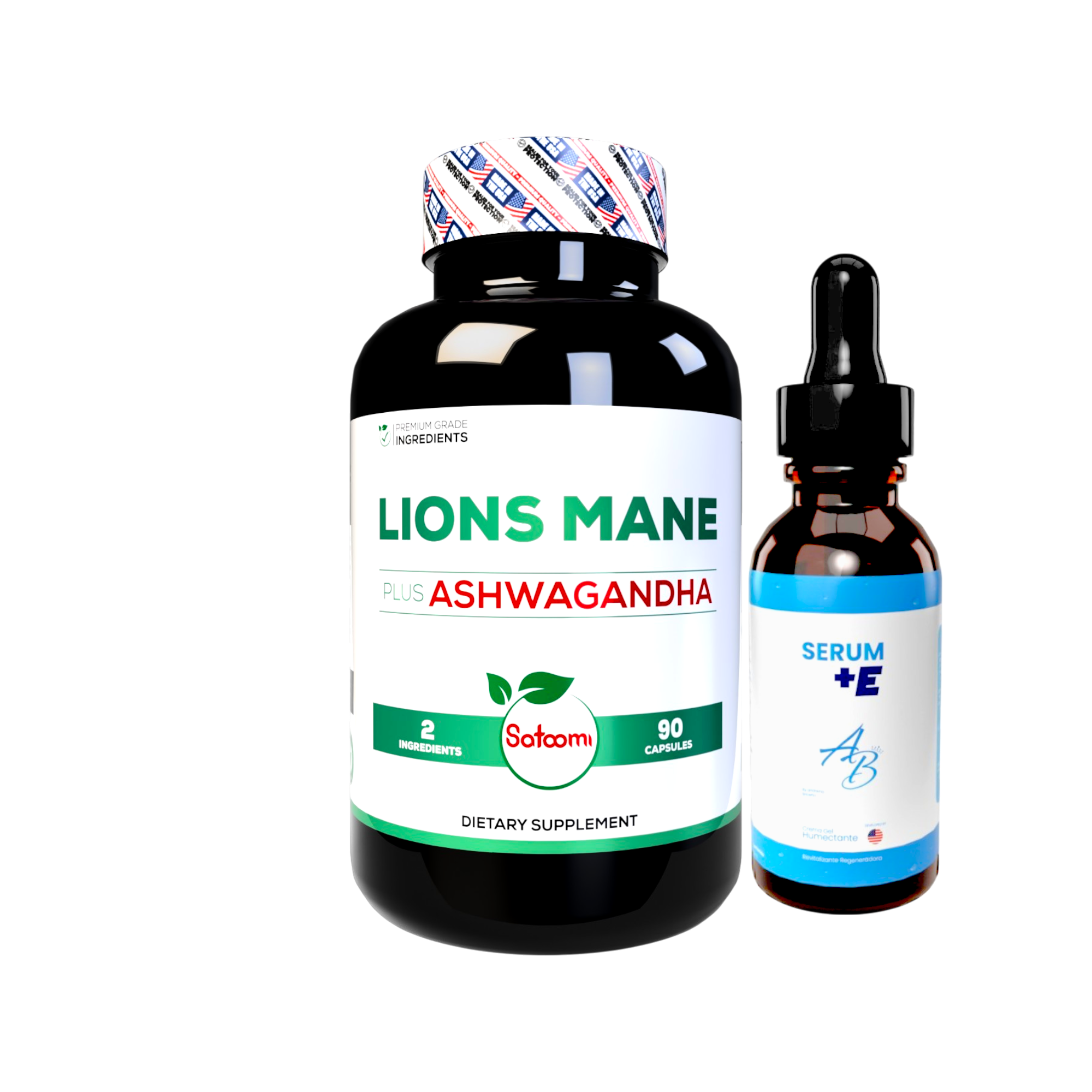 Melena De Leon Ashwagandha y Serum